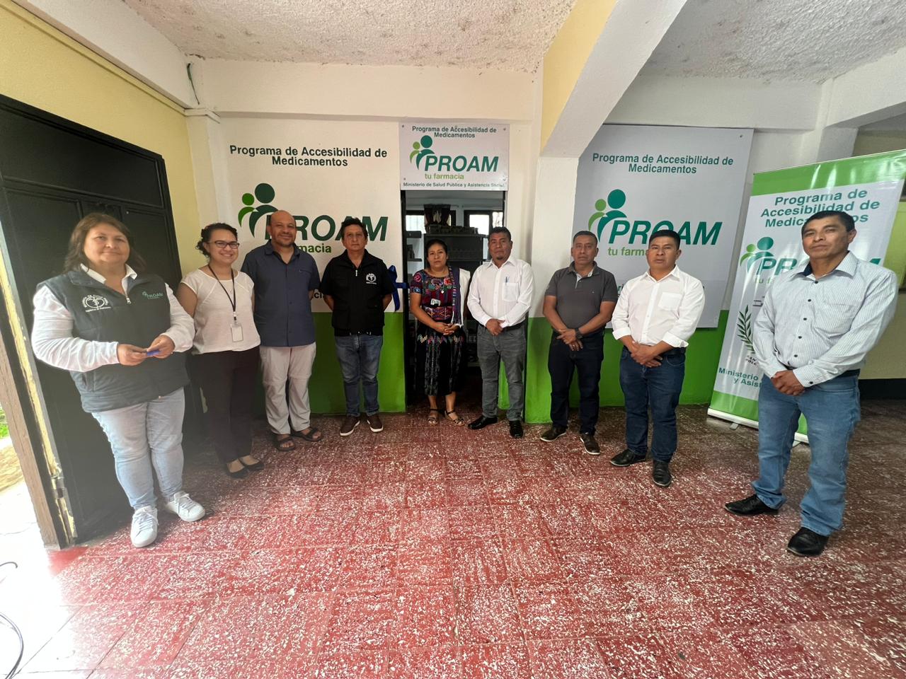 HP Inauguracin farmacia municipal PROAM de San Marcos La Laguna