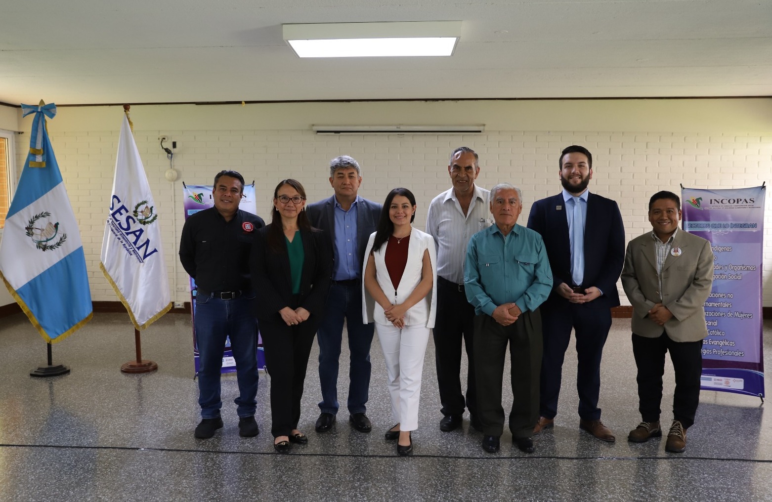 El INCAP designado como titular de su sector para la Incopas
