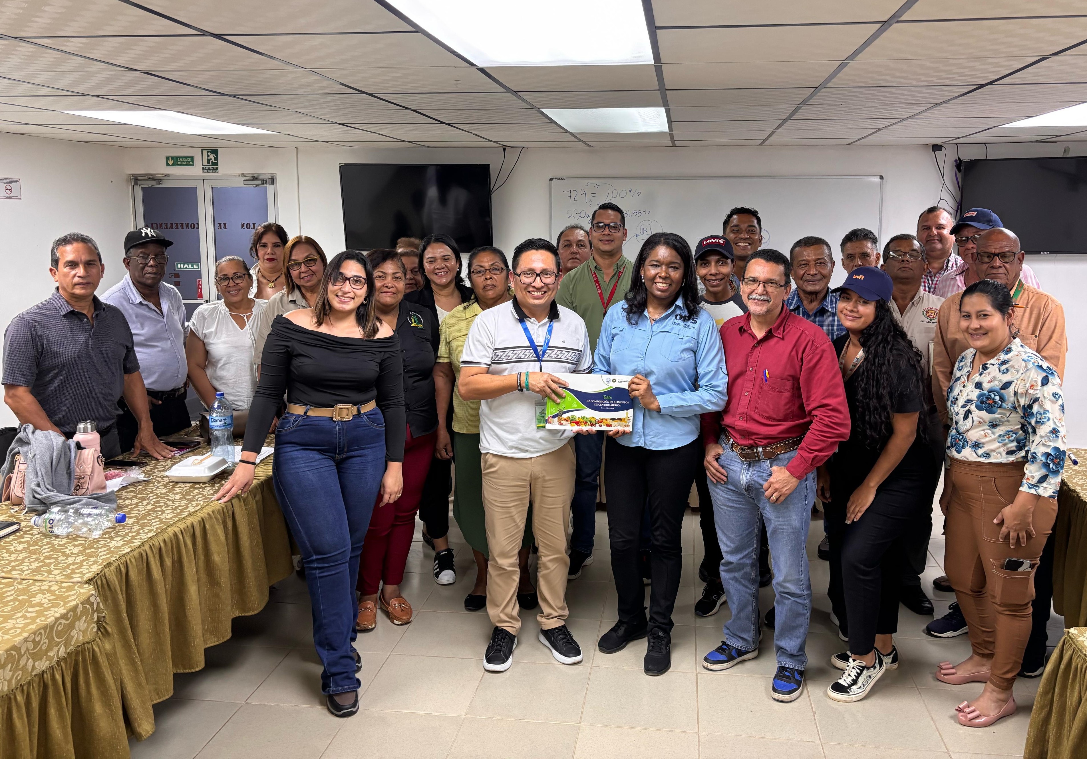 Equipo técnico se capacitó en el uso de la Tabla de Composición de Alimentos (TCA) del INCAP