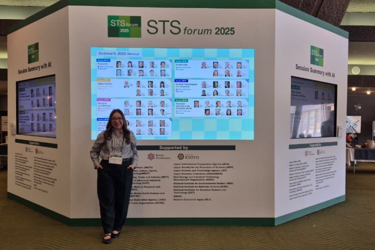 Investigadora del INCAP es seleccionada como Young Leader 2025 en el Science and Technology in Society Forum en Japón
