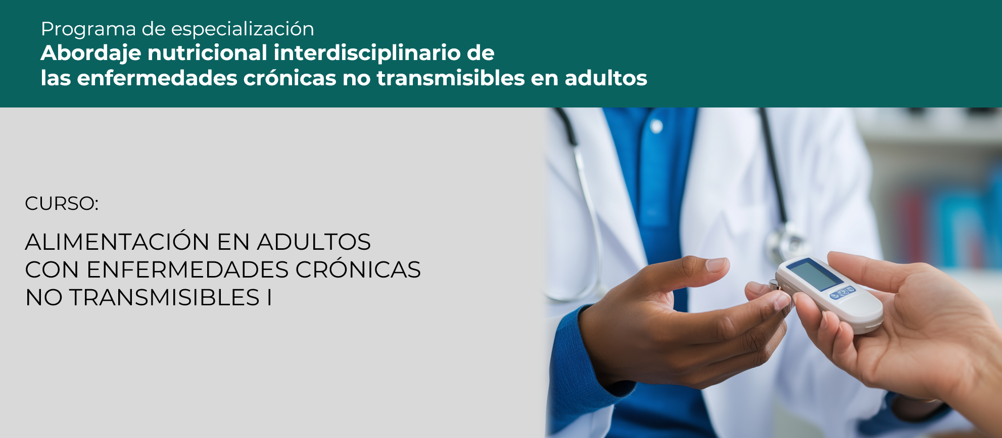 Programa de Especialización: Abordaje nutricional interdisciplinario de las enfermedades crónicas no transmisibles en adultos. 2.ª edición