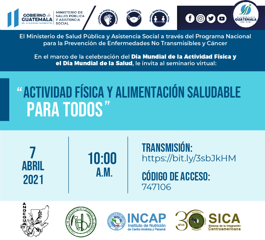 Actividad fsica y alimentacin saludable para todos
