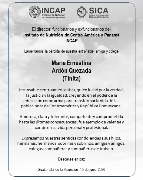 Esquela TinitaArdon
